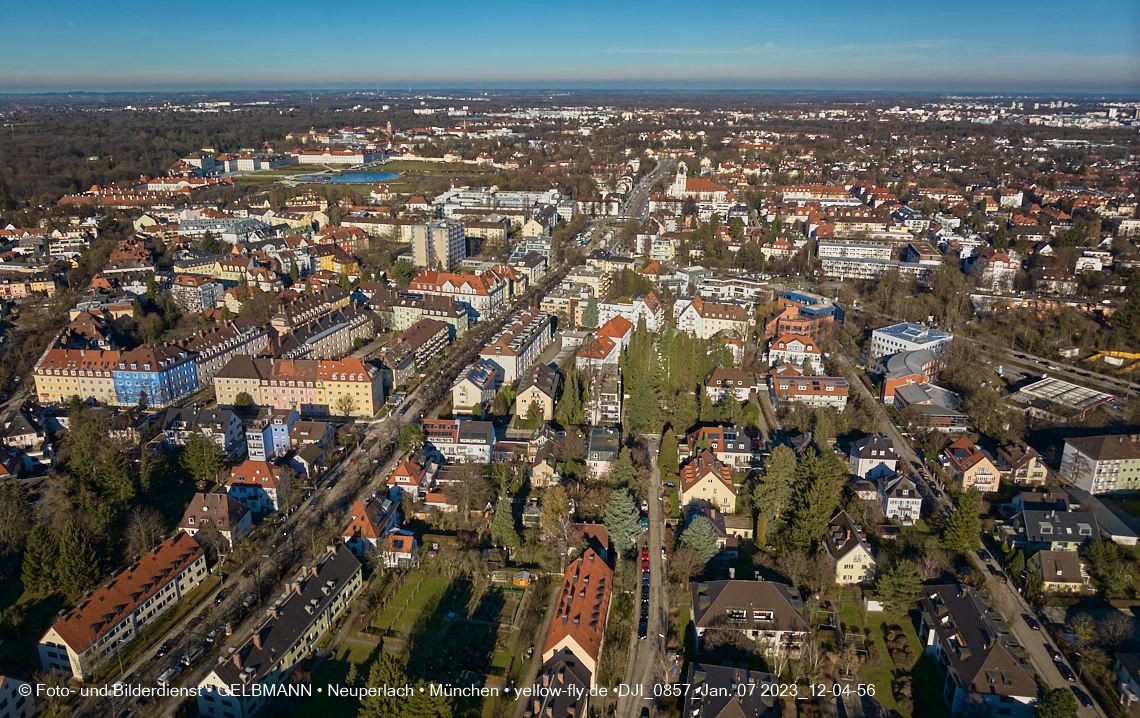 07.01.2023 - Umgebung vom Schloß Nymphenburg